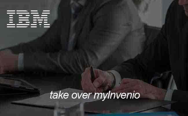 IBM to take over myInvenio