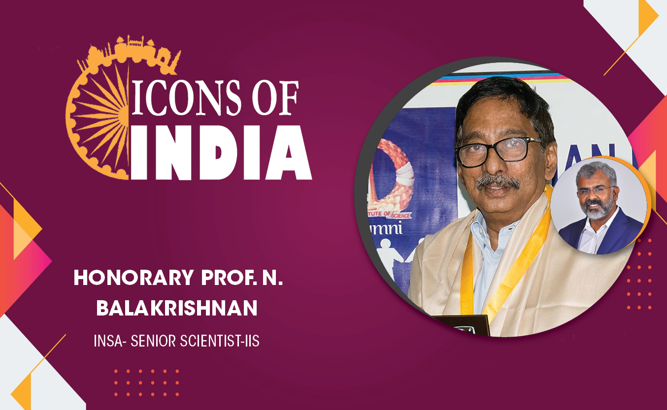 Technology Icons Of India 2023:  Honorary Prof. N. Balakrishnan