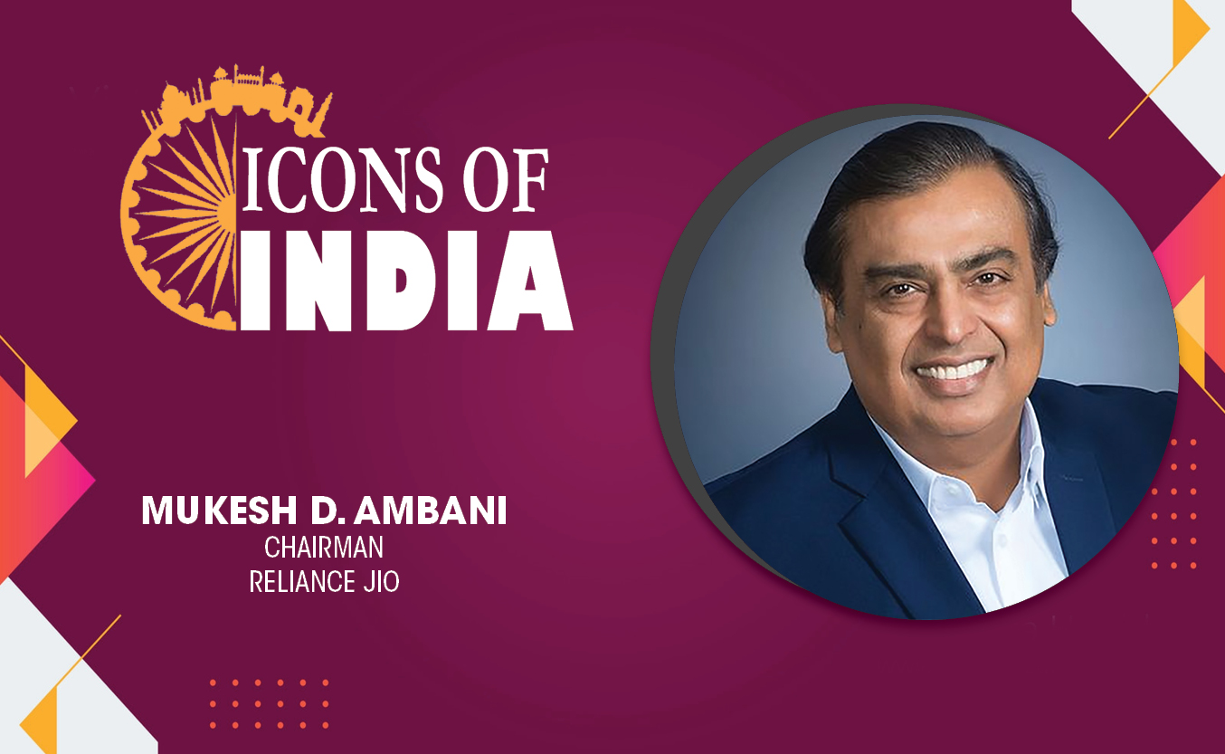 Technology Icons Of India 2023:  Mukesh D. Ambani