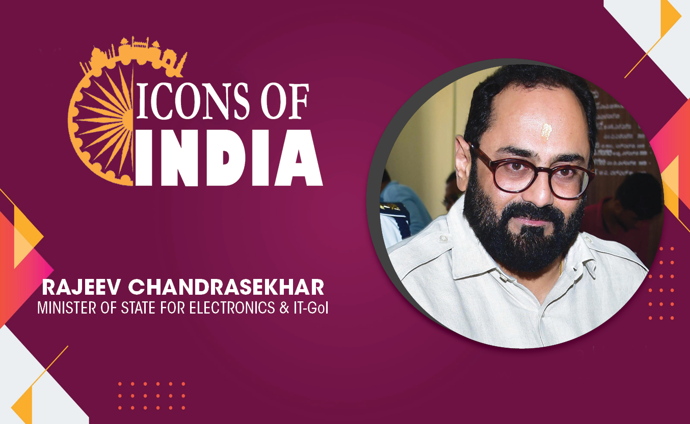 Technology Icons Of India 2023:  Rajeev Chandrasekhar