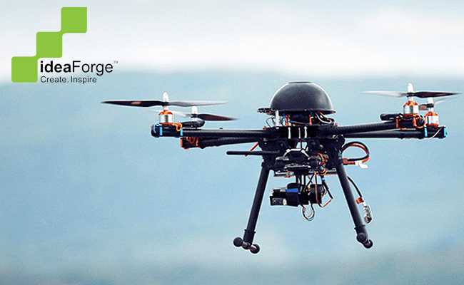 ideaForge is deploying drones to monitor social distancing