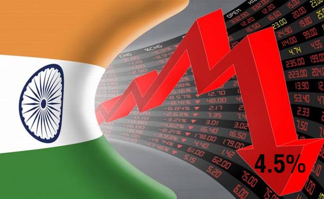 India's economic growth goes below 4.5% in September quarter