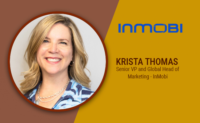 InMobi names Krista Thomas Senior VP and Global Head of Marketing for InMobi Marketing Cloud