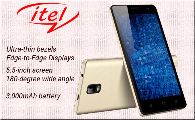 itel Mobile to launch new smartphones with edge-to-edge displays in India