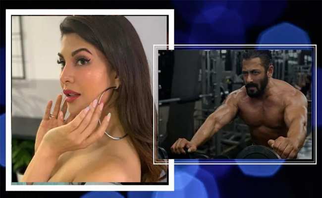 Jacqueline Fernandez shares a workout pic of Salman Khan