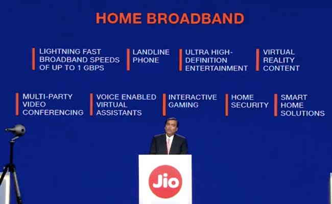 Jio to launch broadband service from Sep 5