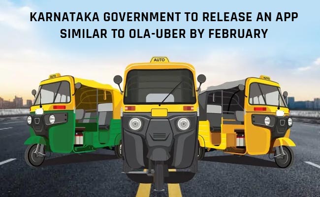 Karnataka government to release an app similar to Ola-Uber by February