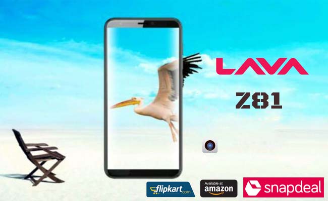 Lava launches Z81 featuring Studio Mode photography