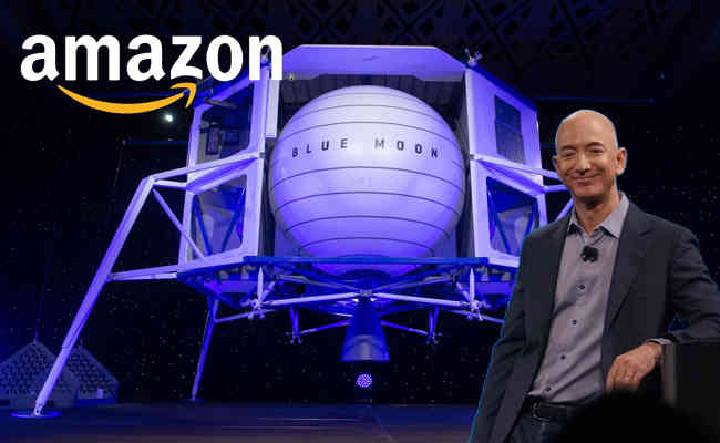 Lunar Lander Project - Blue Moon Unveiled by Amazon CEO Jeff Bezos