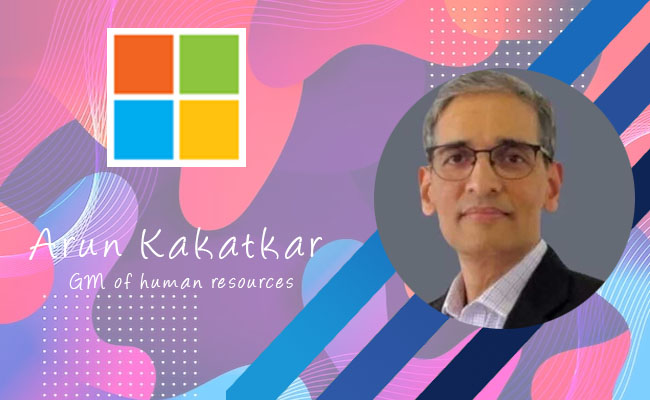 Microsoft India welcomes Arun Kakatkar as GM of human resources