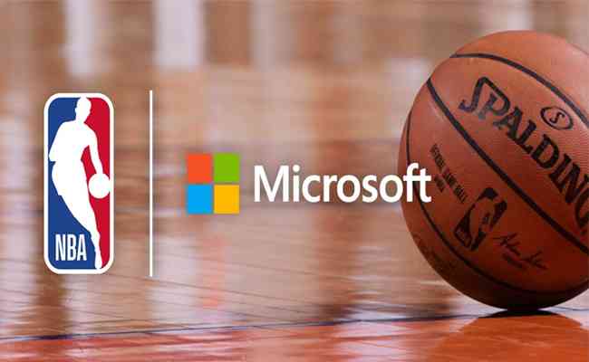 Microsoft inks multi-year agreement With NBA