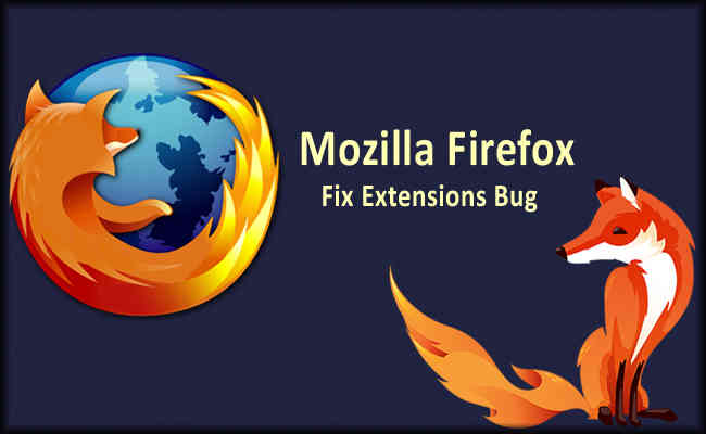 Mozilla releasing fix for Firefox extensions bug
