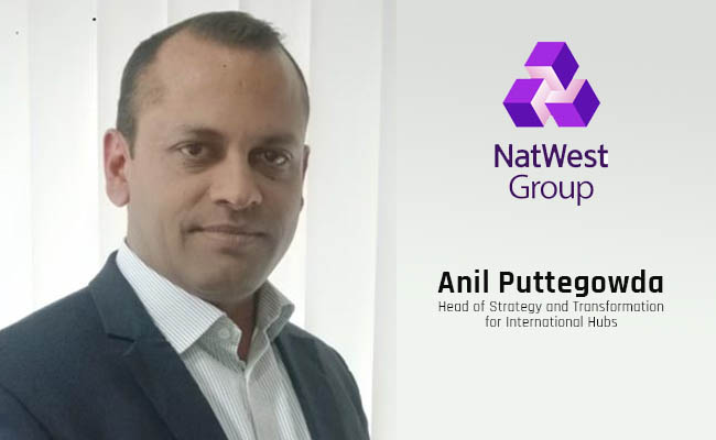 NatWest Group India appoints Anil Puttegowda as Head of Strategy and Transformation