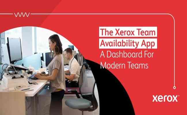 New Xerox Team Availability App Supports Flexible Workplace Needs