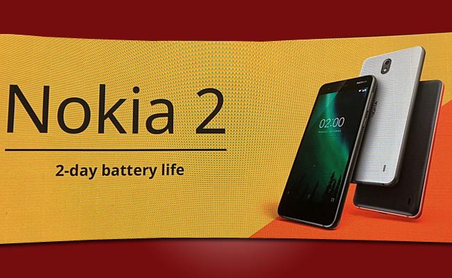 Nokia 2 Smartphone with 4100 mAh battery launched in India