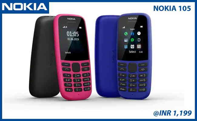 Nokia unveils Nokia 105 at an unbeatable value of INR 1,199