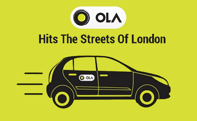 Ola hits the streets of London