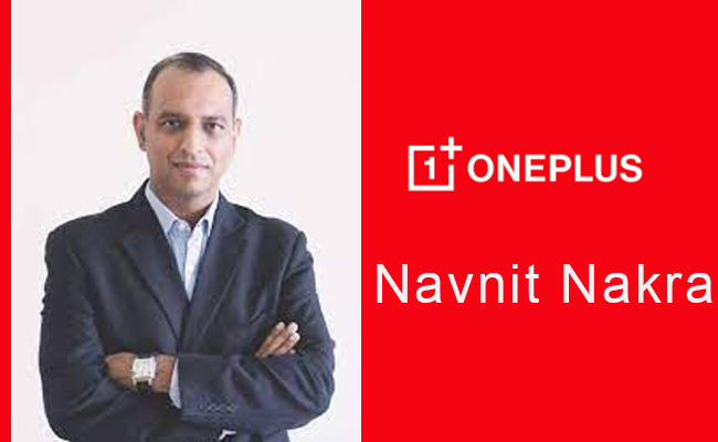 OnePlus elevates Navnit Nakra to India CEO and Head of India region