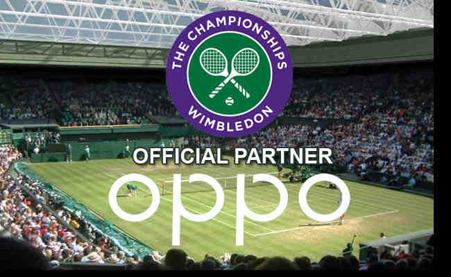 Oppo The Official Partner For The Championship, Wimbledon