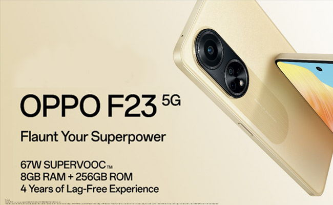 OPPO unleashes F23 5G with 5000mAh battery