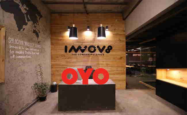 OYO introducing into co-working Firm by acquiring INNOV8