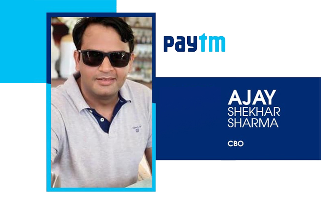 Paytm promotes Ajay Shekhar Shama as the CBO