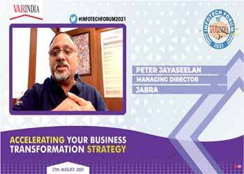 Peter Jayaseelan, Managing Director, JABRA at 19th Infotech Forum 2021