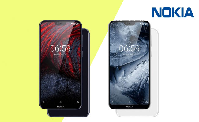 Nokia 6.1 Plus and 5.1 Plus phones in Indian markets
