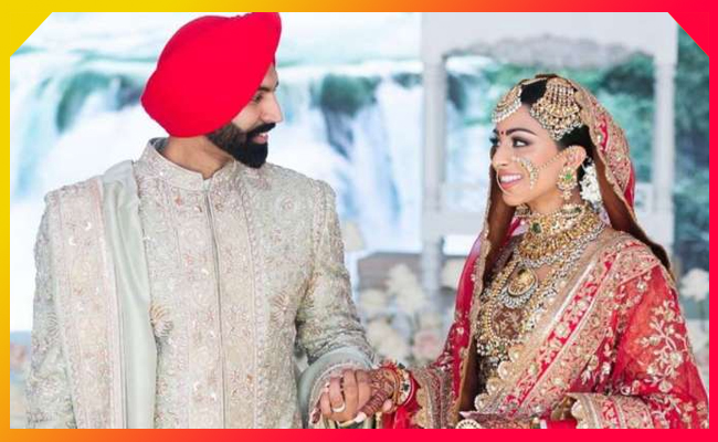 Punjabi singer Parmish Verma marries his Canadian politician fiancee in a grand ceremony