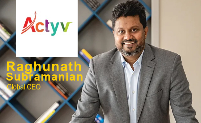 Raghunath Subramanian joins Actyv.ai as Global CEO