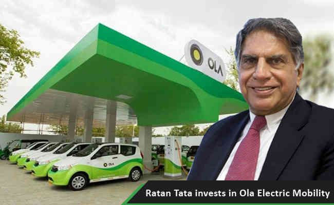 Ratan Tata invests in Ola Electric Mobility