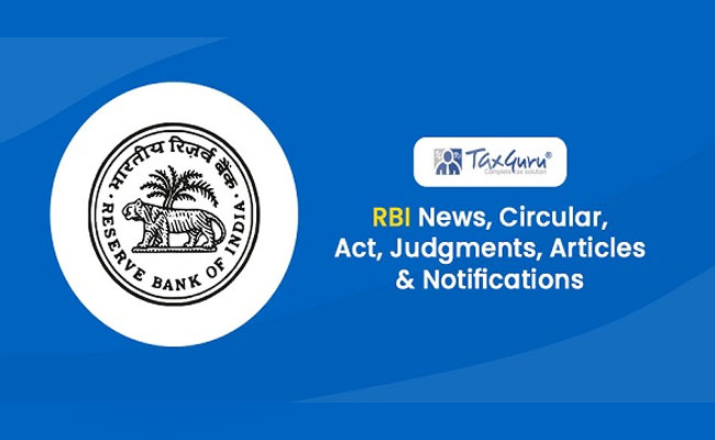 RBI Releases Draft Guidelines on Payment Aggregator