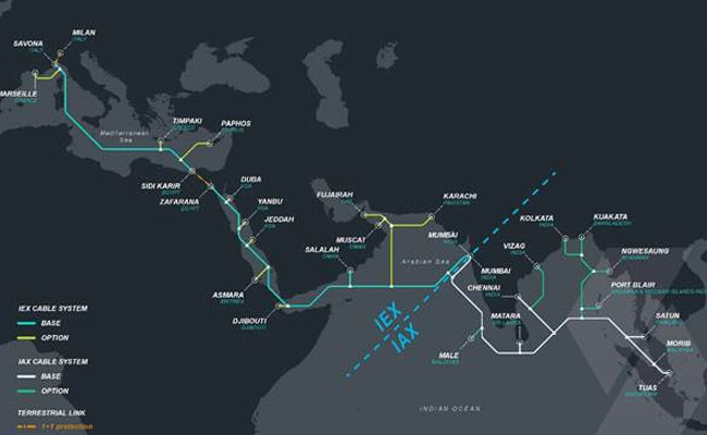 Reliance Jio to build two international submarine cable systems cantered India