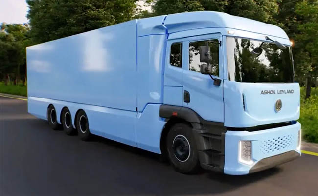 RIL with Ashok Leyland unveils hydrogen-powered technology for heavy duty trucks
