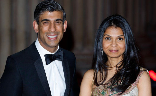 Rishi Sunak defends his wife on tax row