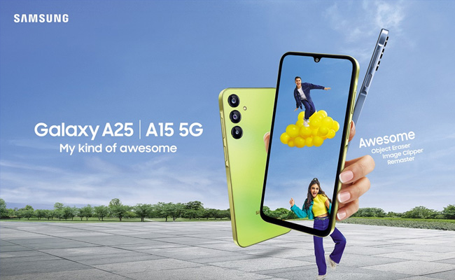 Samsung Galaxy A25 5G, Galaxy A15 5G with Awesome Camera Launched in India