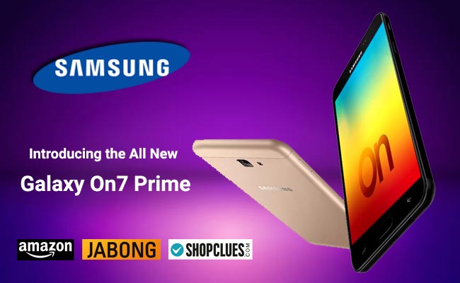 Samsung Galaxy On7 Prime with Samsung Mall