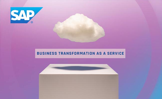 SAP offering is aimed at delivering 'business transformation as a service' via cloud