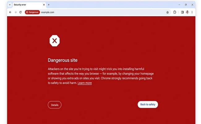 Secure browsing option in Chrome has been updated for real-time website checks