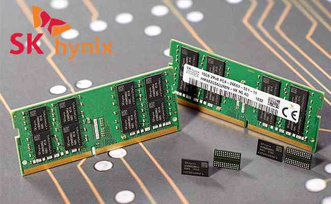 SK Hynix said shipments of DRAM chips to remain flat in the present quarter