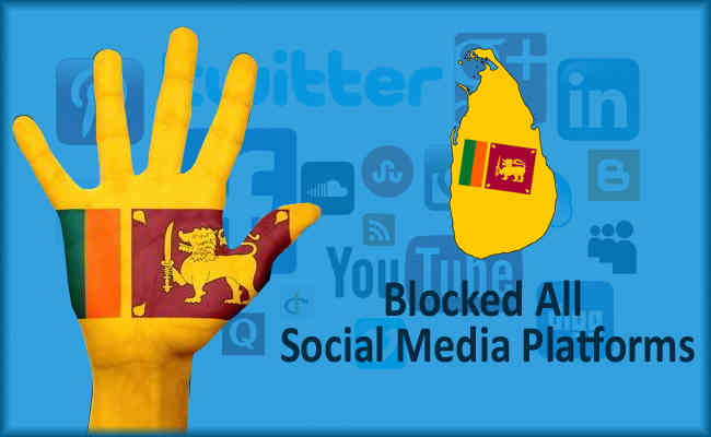 Sri Lanka blocked all Social Media Platforms Like Facebook, WhatsApp and ...!