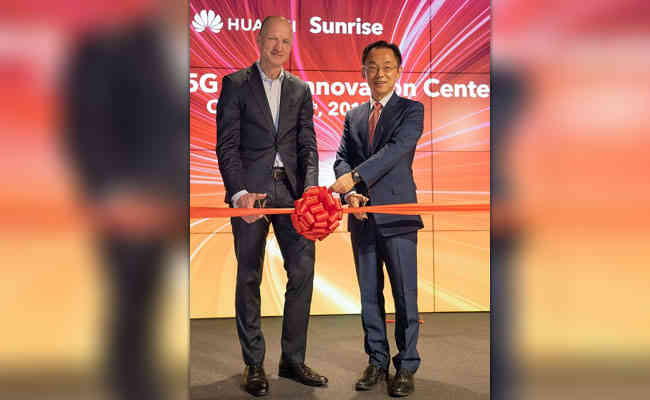 Sunrise and Huawei Open the First European 5G Joint Innovation Center