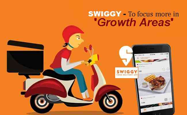 Swiggy to focus more in 'Growth Areas'