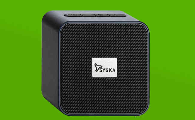 Syska launches its latest BT4070X Powerful Bass Wireless Speaker