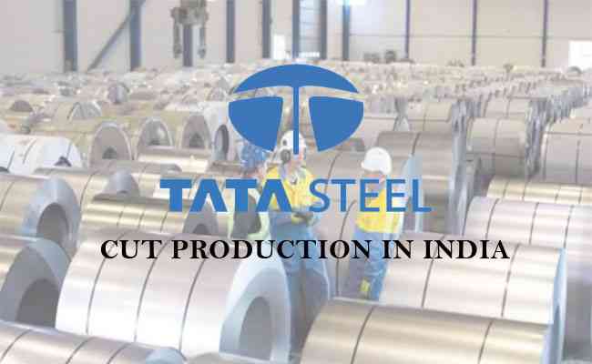 Tata Steel announces to cut production in India on COVID-19 hit