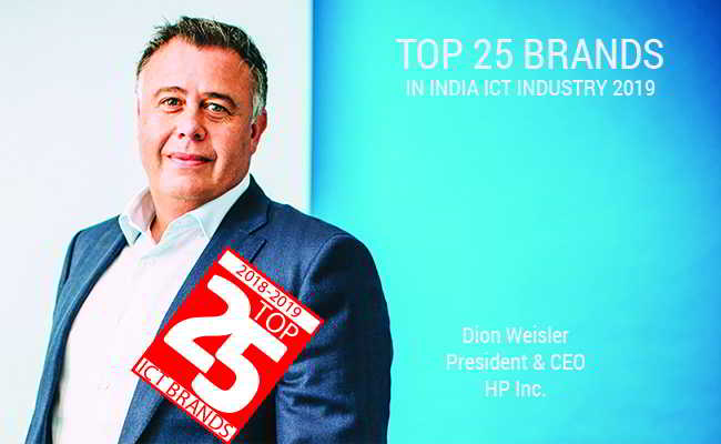 HP Inc.    - Top 25 Brands in indian ICT Industry