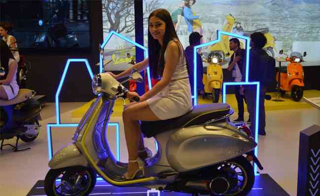 Vespa to launch its e-scooter Elettrica in June