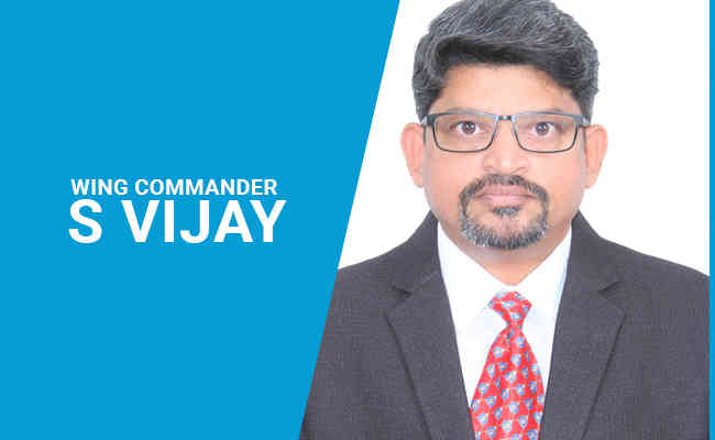 Wing Commander S Vijay takes over the reins of Skye Air Mobility