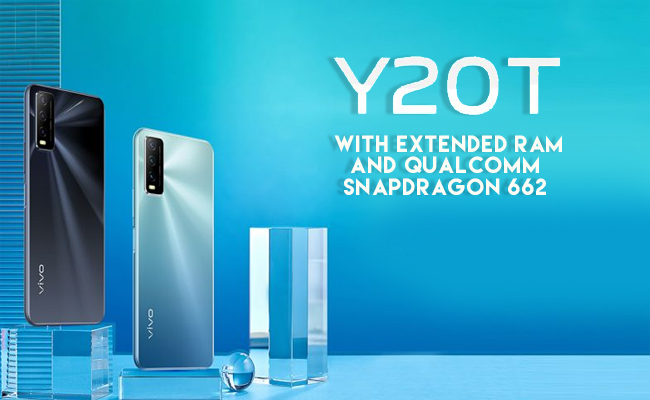 vivo rolls out Y20T with extended RAM and Qualcomm Snapdragon 662