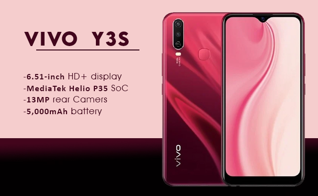 vivo rolls out Y3s with massive 5000mAh battery
